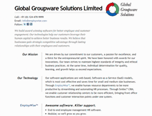 Tablet Screenshot of globalgroupware.com